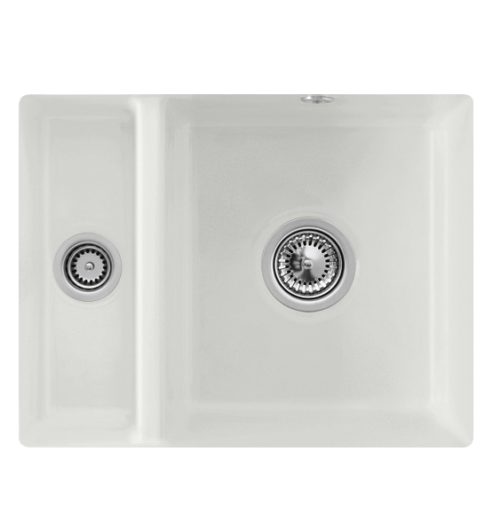 Мийка для кухні Villeroy & Boch Subway 60 XU 54,5х44 см під стільницю кераміка steam 675801SM