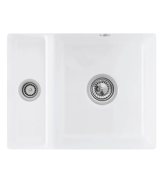 Мийка для кухні Villeroy & Boch Subway 60 XU 54,5х44 см під стільницю кераміка stone white 675802RW