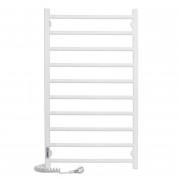 Електричний полотенцесушитель Laris ЗЕБРА АЛЬФА ЧК10 500х900 Е (підключення зліва) білий 77700065