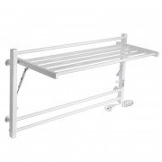 Електричний полотенцесушитель Laris ЗЕБРА АСТОР ЧК8 1000х500 Е (підключення праворуч) білий 77700079