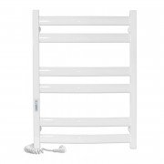 Электрический полотенцесушитель Laris ЗЕБРА АТЛАНТ ЧК6 500Х700 Э (подключение слева) белый 77700096