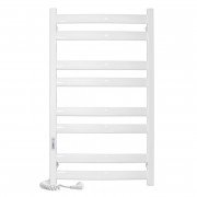 Электрический полотенцесушитель Laris ЗЕБРА АТЛАНТ ЧК8 500Х900 Э (подключение слева) белый 77700098