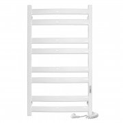Электрический полотенцесушитель Laris ЗЕБРА АТЛАНТ ЧК8 500Х900 Э (подключение справа) белый 77700099