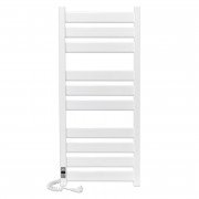 Электрический полотенцесушитель Laris ЗЕБРА ГЕФЕСТ ПРЕМИУМ ЧК10 500Х1200 Э (подключение слева) белый 75201079