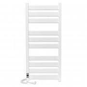 Електричний полотенцесушитель Laris ЗЕБРА ГЕФЕСТ ПРЕМІУМ ЧК10 500х1200 Е (підключення зліва) білий 75201079