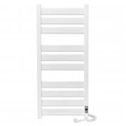 Електричний полотенцесушитель Laris ЗЕБРА ГЕФЕСТ ПРЕМІУМ ЧК10 500х1200 Е (підключення праворуч) білий 75201080
