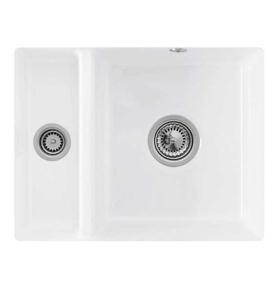 Мойка для кухни Villeroy & Boch Subway 60 XU 54,5х44 см под столешницу керамика white alpin 675802R1