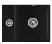 Мийка для кухні Villeroy & Boch Subway 60 XU 54,5х44 см під стільницю кераміка ebony 675802S5