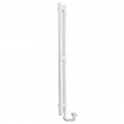 Электрический полотенцесушитель Laris ЗЕБРА ДУЭТ 80Х1200 Э (подключение справа) белый 77700089