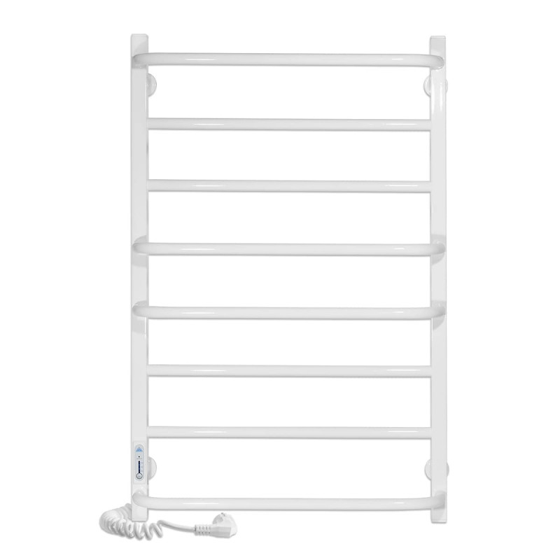 Электрический полотенцесушитель Laris ЗЕБРА КОМФОРТ ЧК8 500Х800 Э (подключение слева) белый 77700094