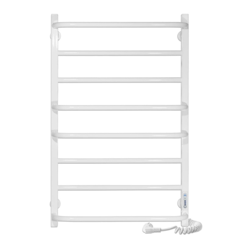 Электрический полотенцесушитель Laris ЗЕБРА КОМФОРТ ЧК8 500Х800 Э (подключение справа) белый 77700095