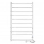 Электрический полотенцесушитель Laris ЗЕБРА КОМФОРТ ЧК10 500Х900 Э (подключение справа) белый 77700091