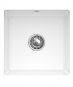 Мийка для кухні Villeroy & Boch Subway 50 SU 44х44 см під стільницю кераміка white alpin 332501R1