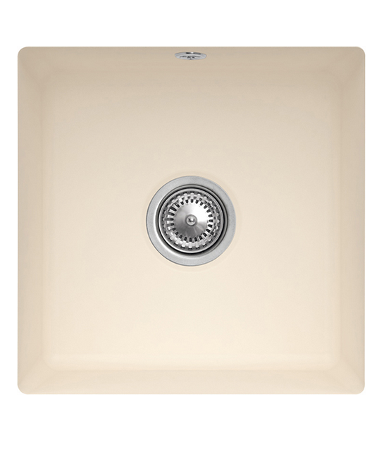 Мийка для кухні Villeroy & Boch Subway 50 SU 44х44 см під стільницю кераміка ivory 332501FU