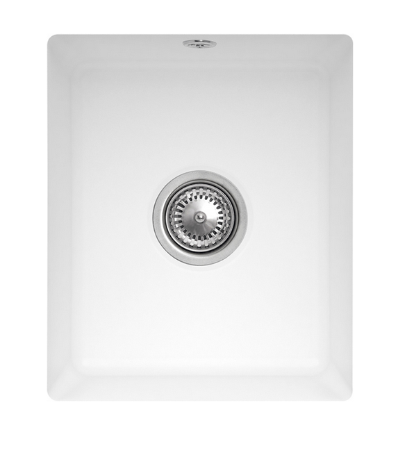 Мийка для кухні Villeroy & Boch Subway 50 SU 44х44 см під стільницю кераміка stone white 332501RW