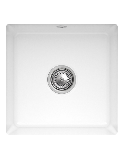 Мийка для кухні Villeroy & Boch Subway 50 SU 44х44 см під стільницю кераміка snow white 332501KG