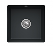 Мойка для кухни Villeroy & Boch Subway 50 SU 44х44 см под столешницу керамика ebony 332502S5