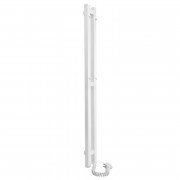 Электрический полотенцесушитель Laris ЗЕБРА ДУЭТ 80Х1200 Э (подключение справа) белый 77700089