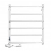 Электрический полотенцесушитель Laris ЗЕБРА КОМФОРТ ЧК6 500Х600 Э (подключение слева) белый 77700092