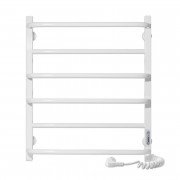 Электрический полотенцесушитель Laris ЗЕБРА КОМФОРТ ЧК6 500Х600 Э (подключение справа) белый 77700093