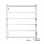 Електричний полотенцесушитель Laris ЗЕБРА КОМФОРТ ЧК6 500х600 Е (підключення праворуч) білий 77700093