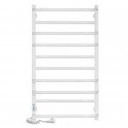 Электрический полотенцесушитель Laris ЗЕБРА КОМФОРТ ЧК10 500Х900 Э (подключение слева) белый 77700090