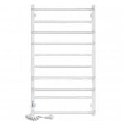 Електричний полотенцесушитель Laris ЗЕБРА КОМФОРТ ЧК10 500х900 Е (підключення зліва) білий 77700090