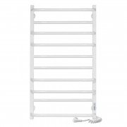 Электрический полотенцесушитель Laris ЗЕБРА КОМФОРТ ЧК10 500Х900 Э (подключение справа) белый 77700091