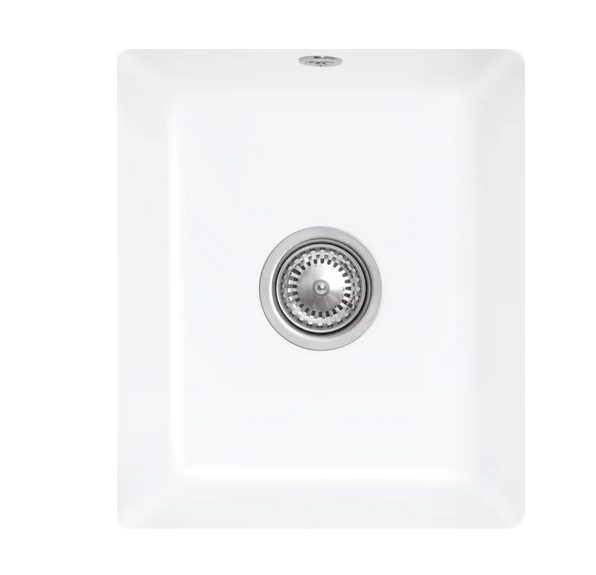 Мийка для кухні Villeroy & Boch Subway 45 SU 37,5х44 см під стільницю кераміка white alpin 332401R1