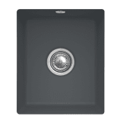 Мийка для кухні Villeroy & Boch Subway 45 SU 37,5х44 см під стільницю кераміка graphite 332401i4
