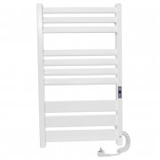 Электрический полотенцесушитель Laris ЗЕБРА ЛАВИНА ЧК10 500Х900 Э (подключение справа) белый 75201088