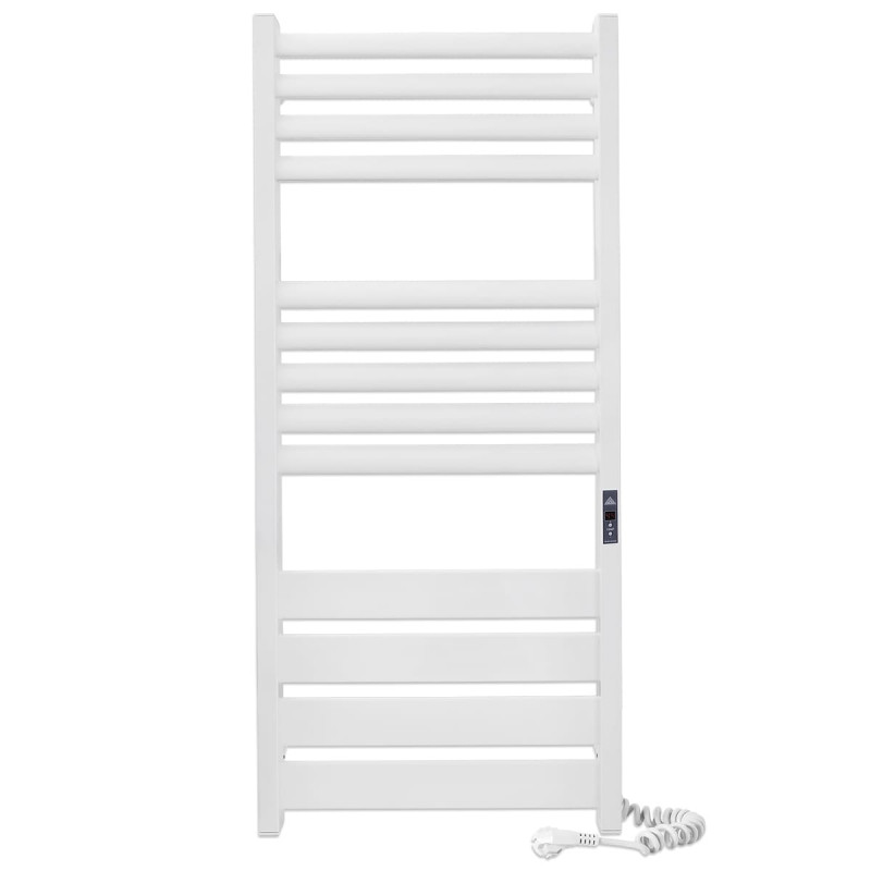 Електричний полотенцесушитель Laris ЗЕБРА ЛАВИНА ЧК13 500х1200 Е (підключення праворуч) білий 75201090