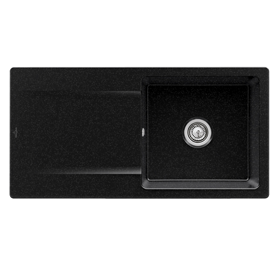 Мойка для кухни Villeroy & Boch Siluet 60 flat 98х49 см керамика chromit 33361FJ0