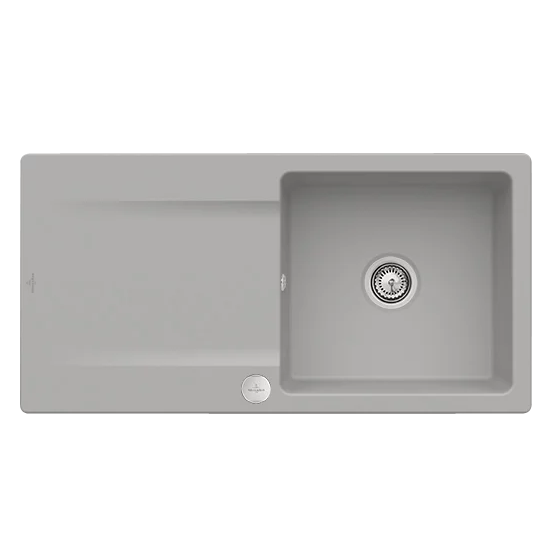 Мийка для кухні Villeroy & Boch Siluet 60 flat 98х49 см кераміка fossil 33362FKD