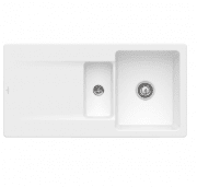 Мойка для кухни Villeroy & Boch Siluet 60 R flat 98х49 см керамика stone white 33371FRW