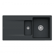 Мийка для кухні Villeroy & Boch Siluet 60 R flat 98х49 см кераміка ebony 33371FS5