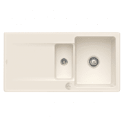 Мийка для кухні Villeroy & Boch Siluet 60 R flat 98х49 см кераміка crema 33372FKR
