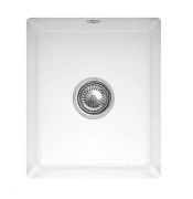 Мийка для кухні Villeroy & Boch Subway 45 SU 37,5х44 см під стільницю кераміка snow white 332402KG