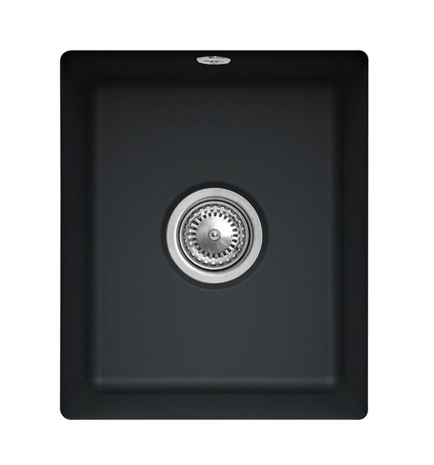 Мойка для кухни Villeroy & Boch Subway 45 SU 37,5х44 см под столешницу керамика ebony 332402S5