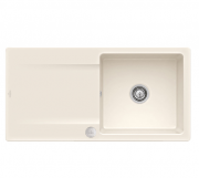 Мийка для кухні Villeroy & Boch Siluet 60 flat 98х49 см кераміка crema 33362FKR