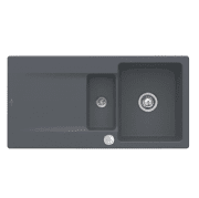 Мойка для кухни Villeroy & Boch Siluet 60 R flat 98х49 см керамика graphite 33372Fi4