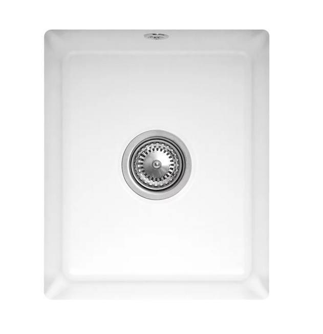 Мийка для кухні Villeroy & Boch Subway 45 SU 37,5х44 см під стільницю кераміка snow white 332402KG