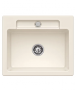 Мойка для кухни Villeroy & Boch Siluet 60 S flat 58х49 см керамика crema 33461FKR