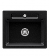 Мойка для кухни Villeroy & Boch Siluet 60 S flat 58х49 см керамика chromit 33461FJ0