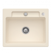 Мойка для кухни Villeroy & Boch Siluet 60 S flat 58х49 см керамика ivory 33462FFU