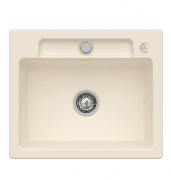Мийка для кухні Villeroy & Boch Siluet 60 S flat 58х49 см кераміка ivory 33462FFU
