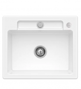 Мойка для кухни Villeroy & Boch Siluet 60 S flat 58х49 см керамика snow white 33462FKG