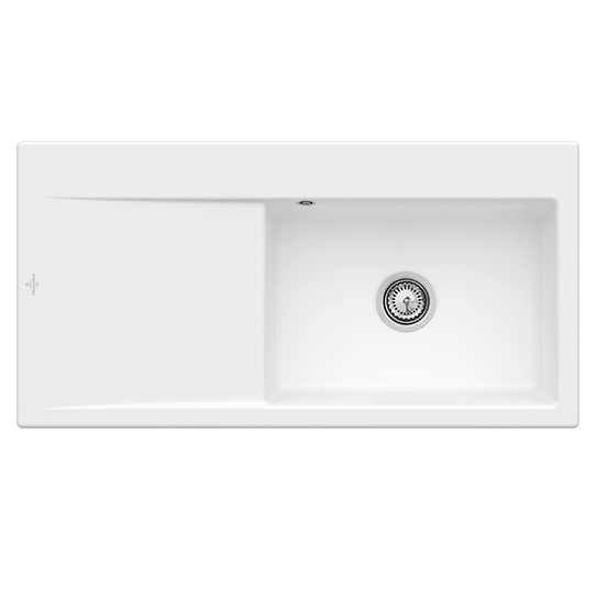 Мойка для кухни Villeroy & Boch Subway Style 60 Flat 98х49 см чаша справа керамика stone white 33611FRW