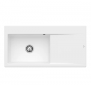 Мийка для кухні Villeroy & Boch Subway Style 60 Flat 98х49 см чаша зліва кераміка stone white 33621FRW