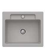 Мийка для кухні Villeroy & Boch Siluet 60 S flat 58х49 см кераміка fossil 33461FKD